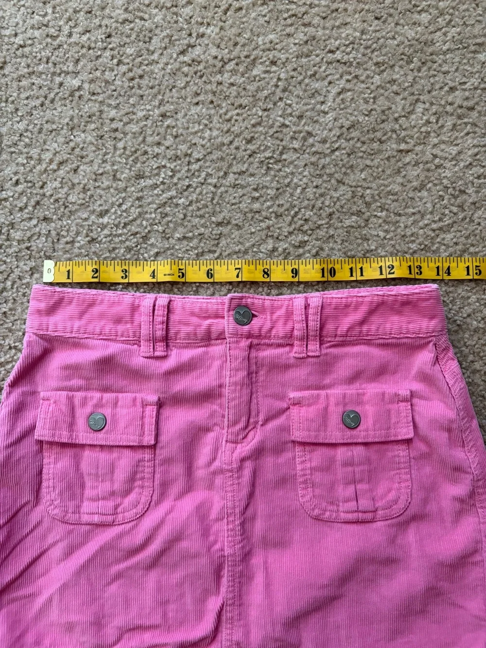 Old Navy Pink Corduroy Skirt